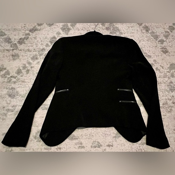 Halogen Black Asymmetrical Blazer with Zip Pockets Size XS - Picture 5 of 5